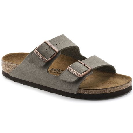 BIRKENSTOCK ARIZONA STONE BIRKO FLOR NUBUCK 37