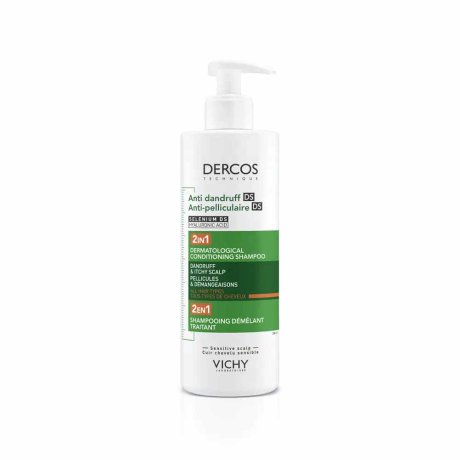 DERCOS TECHNIQUE ANTI DANDRUFF SHAMPOO 2IN1 400 ML