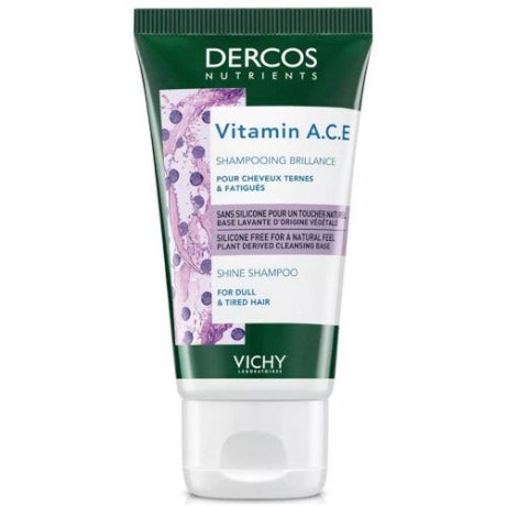 DERCOS TECHNIQUE TRAVEL NUTRI VITAMIN SHAMPOO 50 ML