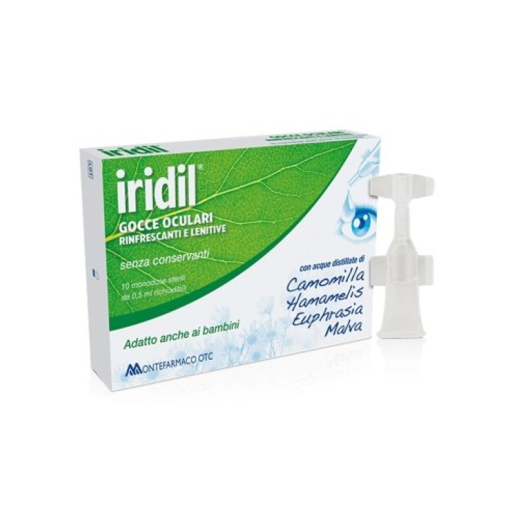 IRIDIL GOCCE OCULARI 20 AMPOLLE MONODOSE DA 0,5 ML