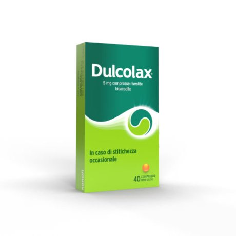 DULCOLAX*40CPR RIV 5MG