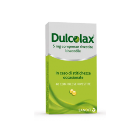 DULCOLAX 40 COMPRESSE RIVESTITE 5MG