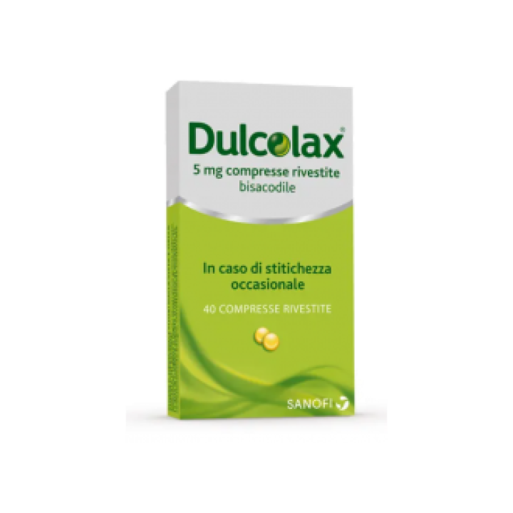 DULCOLAX 40 COMPRESSE RIVESTITE 5MG