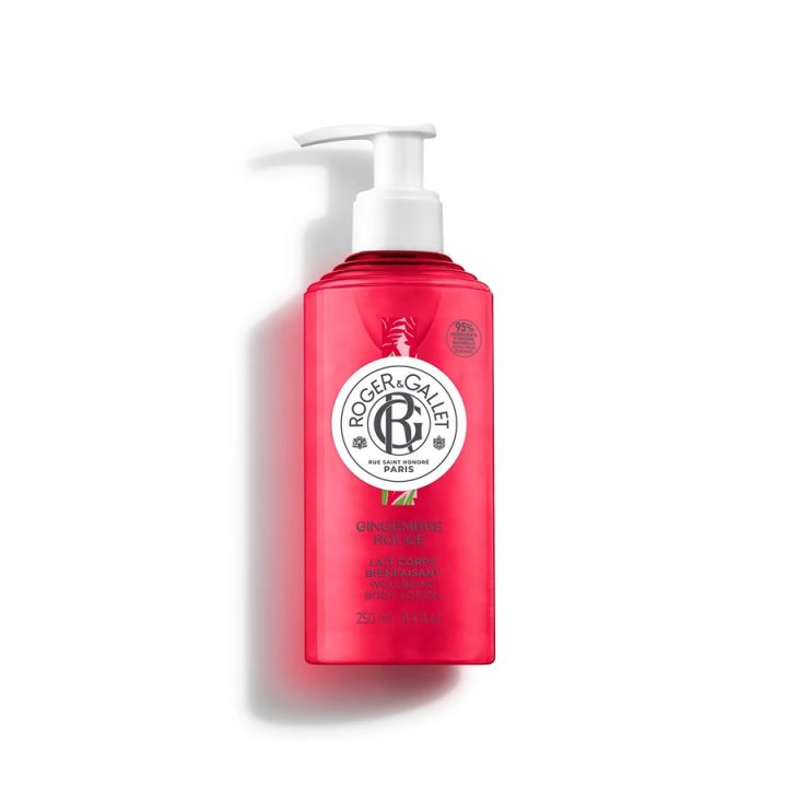 ROGER&GALLET GINGEMBRE ROUGE LAIT CORPS 250 ML