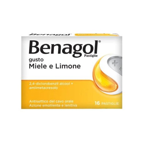 BENAGOL 16 PASTIGLIE MIELE E LIMONE