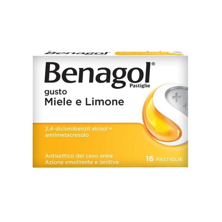 BENAGOL 16 PASTIGLIE MIELE E LIMONE