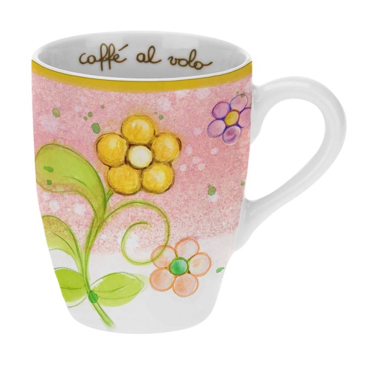 MUG FIORI ROSA