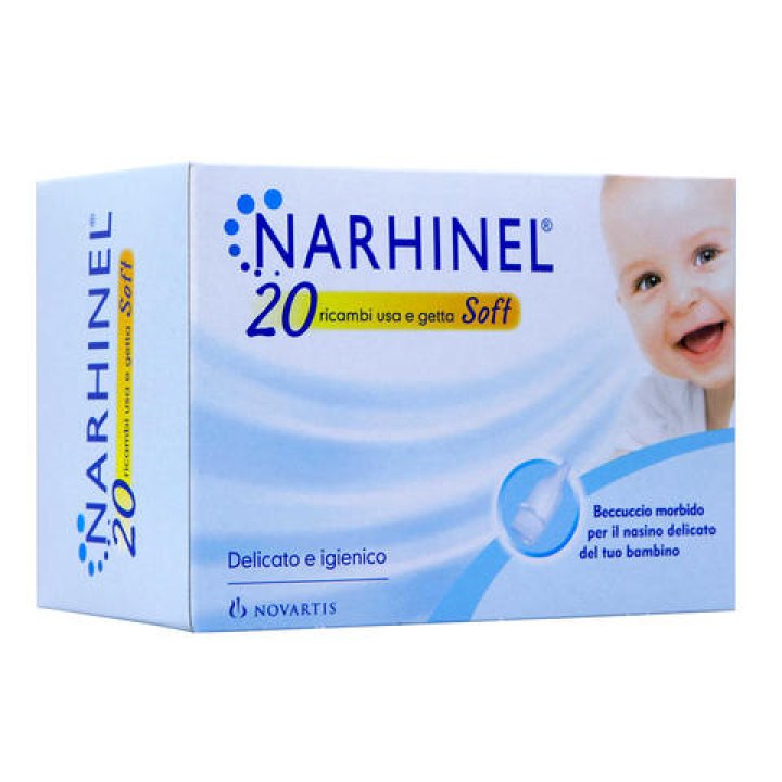 NARHINEL 20 PEZZI - RICARICA USA E GETTA SOFT