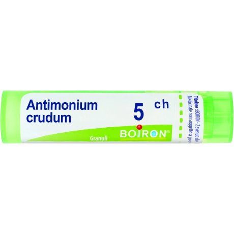 ANTIMONIUM CRUDUM*80 granuli 5 CH contenitore multidose
