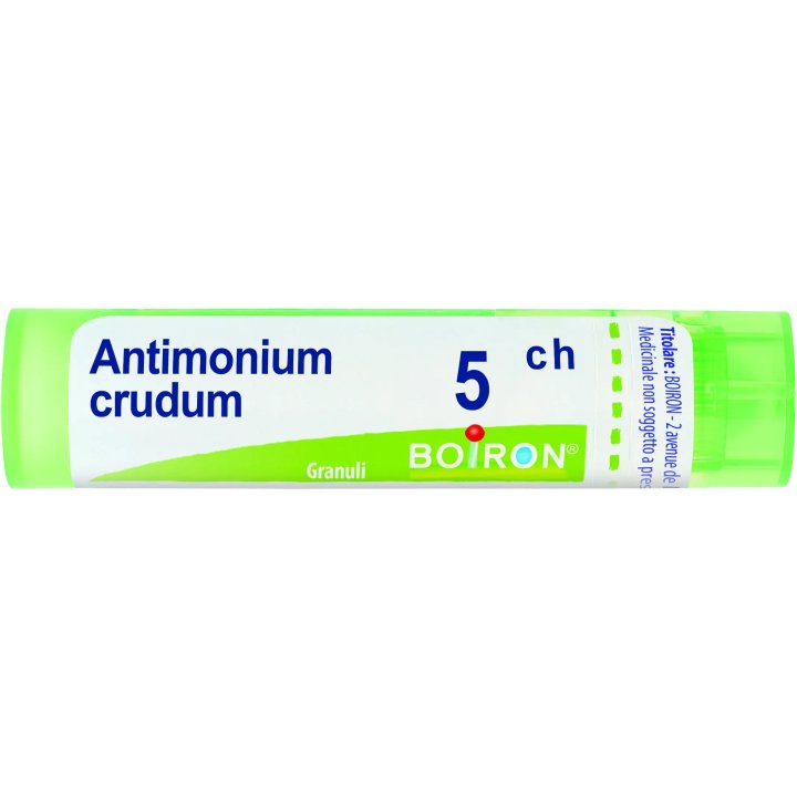 ANTIMONIUM CRUDUM*80 granuli 5 CH contenitore multidose