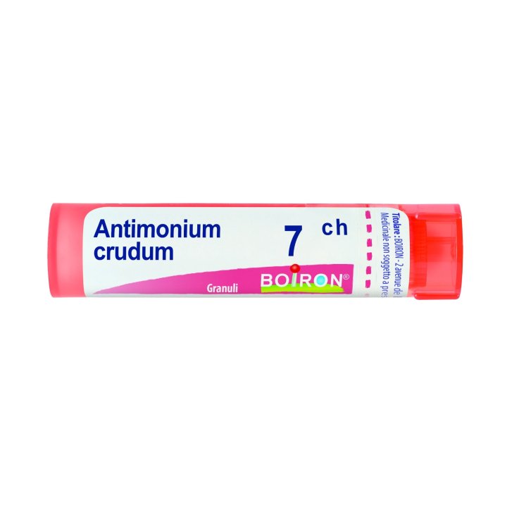 ANTIMONIUM CRUDUM*80 granuli 7 CH contenitore multidose