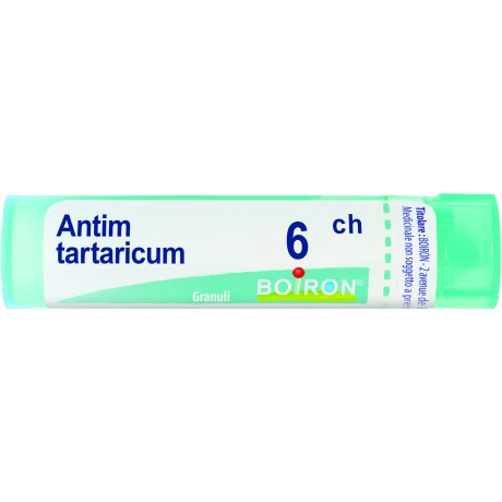 ANTIMONIUM TARTARICUM*80 granuli 6 CH contenitore multidose