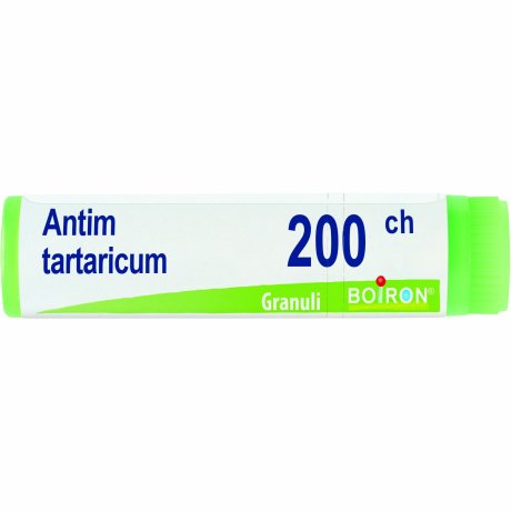 ANTIMONIUM TARTARICUM*granuli 200 CH contenitore monodose