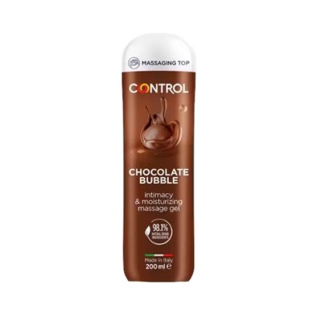 CONTROL BUBBLE CHOCOLATE MASSAGE GEL 3 IN 1 200 ML