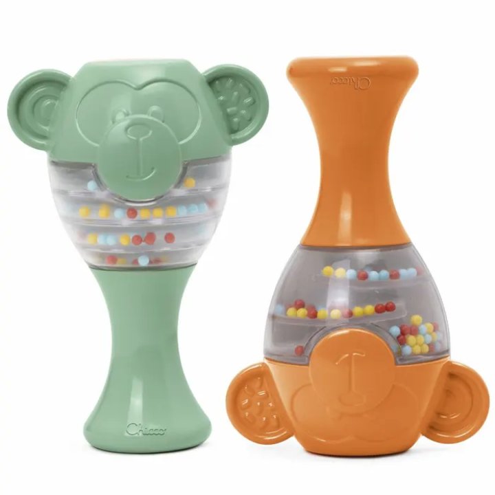 CHICCO GIOCO ECO + MARACAS SCIMMIE