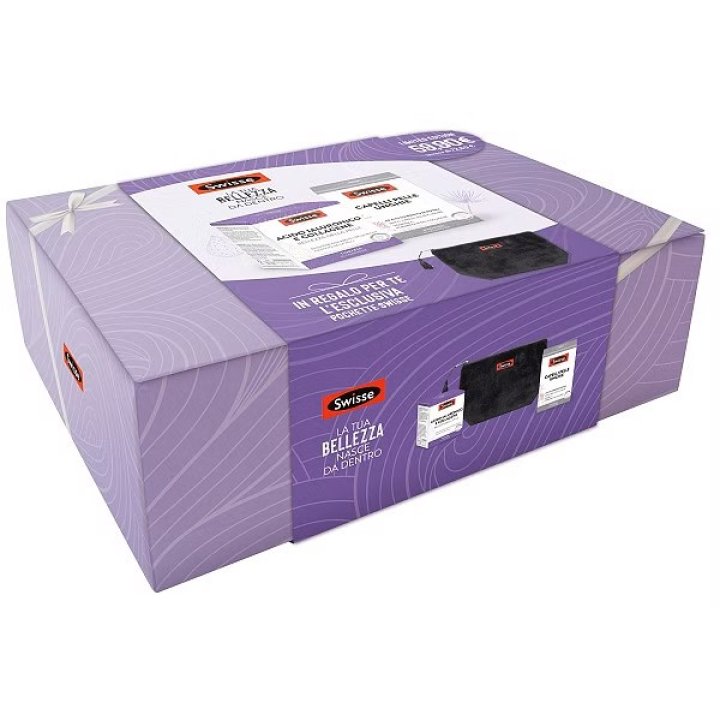 SWISSE COFANETTO BEAUTY 1 ACIDO IALURONICO & COLLAGENE 30 COMPRESSE + 1 CAPELLI PELLE & UNGHIE 60 COMPRESSE