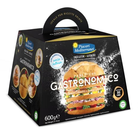 PIACERI MEDITERRANEI PANETTONE GASTRONOMICO 600 G PIACERI MEDITERRANEI PANETTONE GASTRONOMICO 600 G