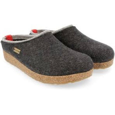 Clogs Haflinger Kris Wollfilz Graphit 38