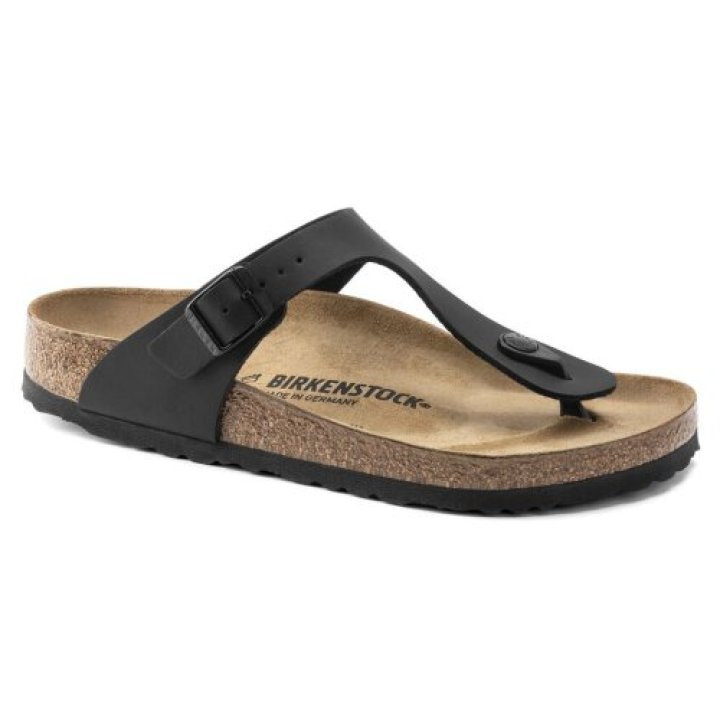 Birkenstock Sandali Gizeh Birko-Flor Black 41