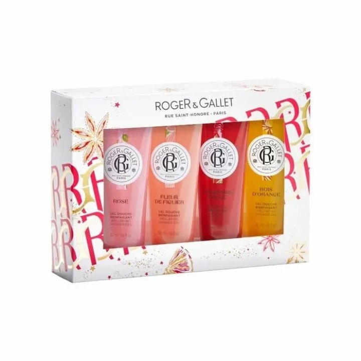 ROGER&GALLET SET NATALE 4 GEL DOCCIA 50 ML 23