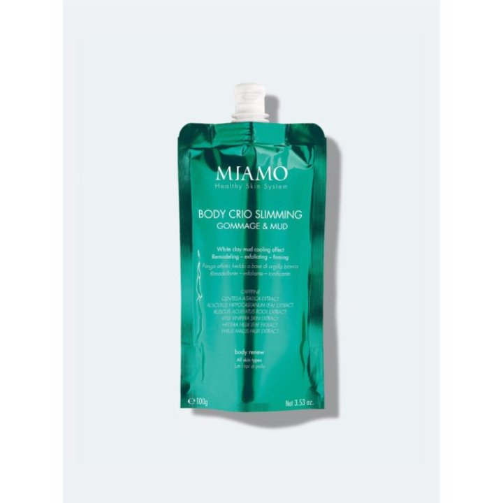 MIAMO BODY CRIO SLIMMING GOMMAGE & MUD 100 G MIAMO BODY CRIO SLIMMING GOMMAGE & MUD 100 G