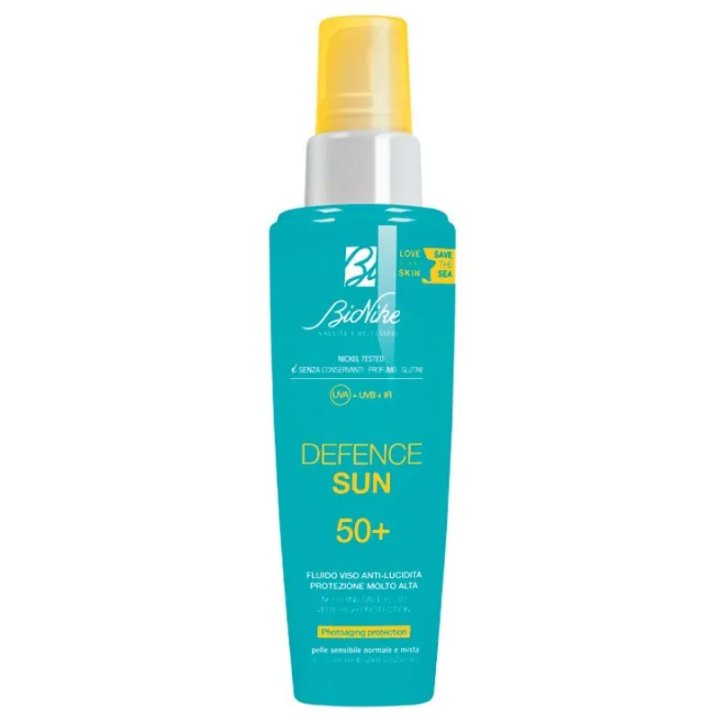 DEFENCE SUN 50+ FLUIDO VISO ANTI-LUCIDITA' 50 ML