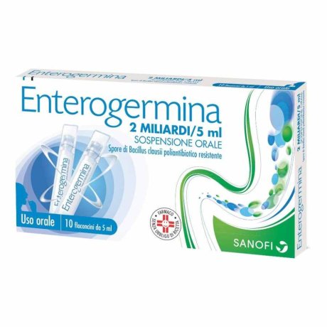 ENTEROGERMINA OS 10FL 2MLD/5ML