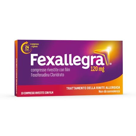 FEXALLEGRA 10CPR RIV 120MG