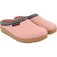 CLOGS HAFLINGER SABOT DONNA FRANZL ROSA WOLLFILZ 38