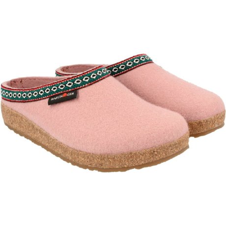 CLOGS HAFLINGER FRANZL ROSA WOLLFILZ 38