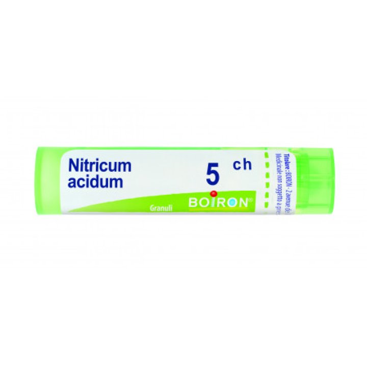 NITRICUM ACIDUM*80 granuli 5 CH contenitore multidose