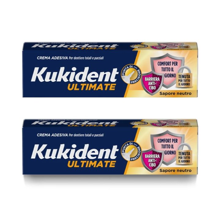 KUKIDENT ULTIMATE NEUTRO 40 G BIPACCO KUKIDENT ULTIMATE NEUTRO 40 G BIPACCO