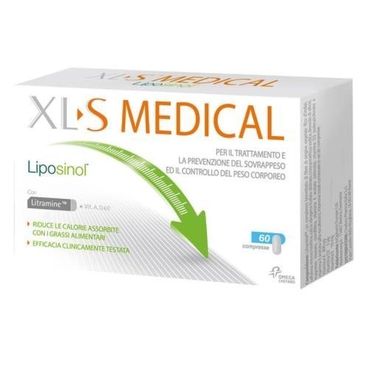 XLS Medical Liposinol integratore per perdita di peso - 60 Compresse