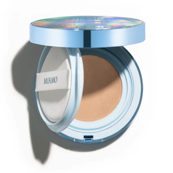 MIAMO SECOND SKIN MESH CUSHION FOUNDATION SHELL SPF50 PA+++