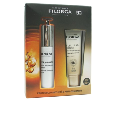 FILORGA COFFRET HYDRA AOX SERUM 30 ML + UV CELLULAR PROTECTION SPF50+ 40 ML