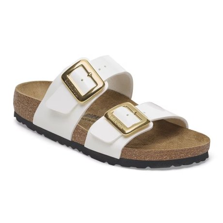 Birkenstock Sydney CB Graceful Pearl White Birko Flor 36