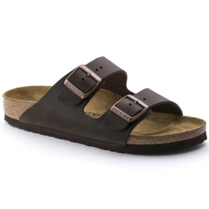 Birkenstock Arizona Pelle oliata Habana unisex 43