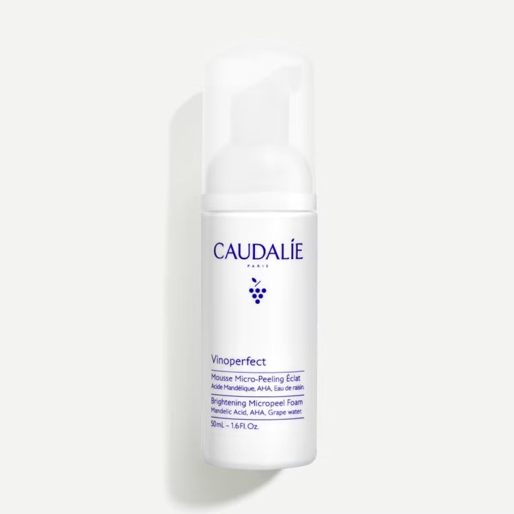 Caudalie Vinoperfect - Mousse Micro-Peeling Illuminante Schiuma Detergente Viso - 50ml