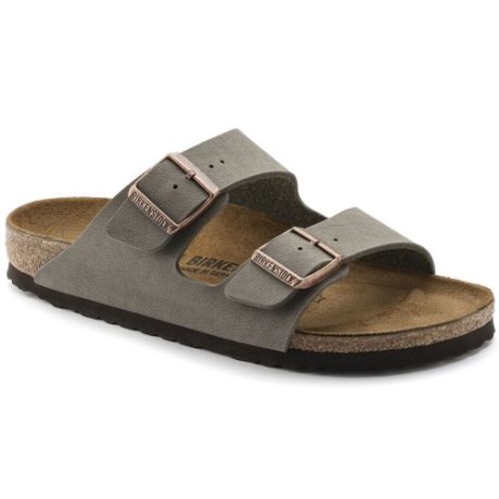 BIRKENSTOCK ARIZONA STONE BIRKO FLOR NUBUCK 46