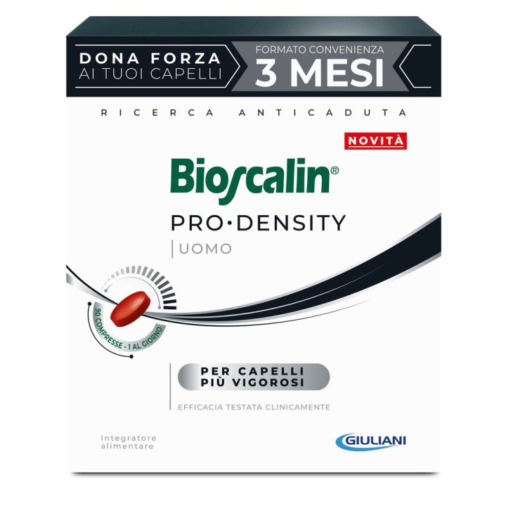 Bioscalin Pro Density Uomo Anticaduta 90 Compresse Bioscalin Pro Density Uomo Anticaduta 90 Compresse