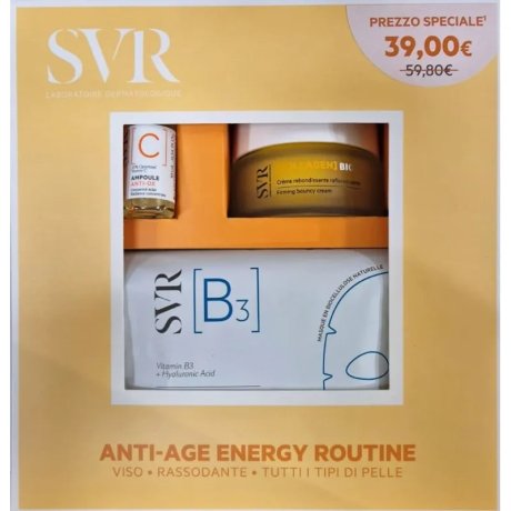 Set collagen biotic creme - 50ml + Hydra intensif masque b - 12ml + ampoule anti ox c - 10ml