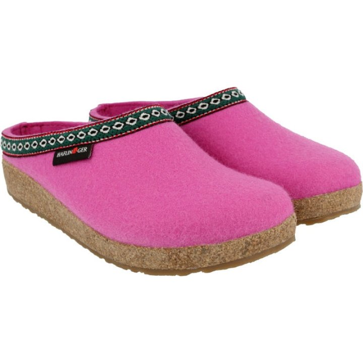 HAFLINGER CLOGS FRANZL ROSA WOLLFILZ 37 HAFLINGER CLOGS FRANZL ROSA WOLLFILZ 37