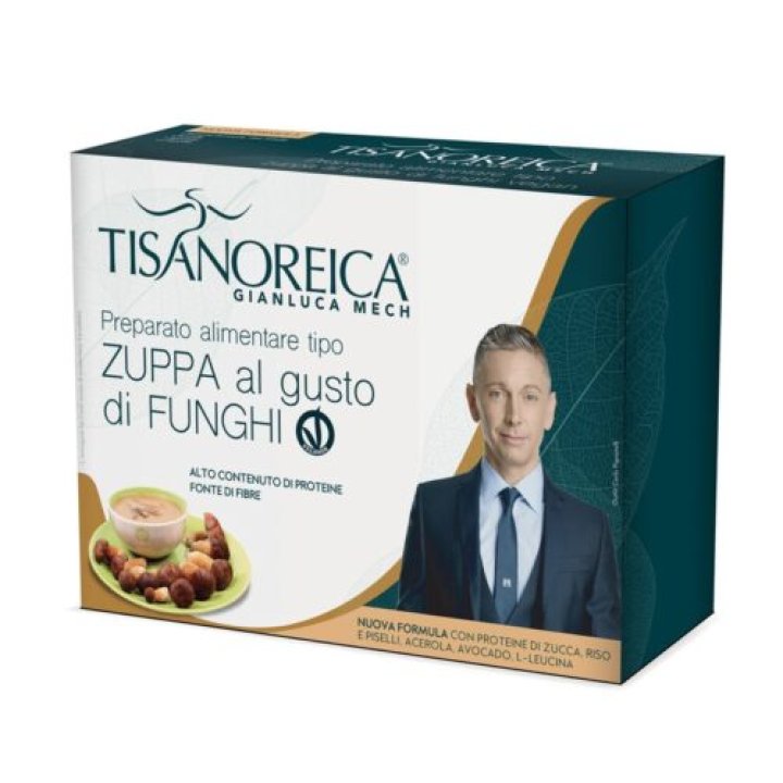 TISANOREICA ZUPPA FUNGHI VEGAN 4 PEZZI DA 31 G