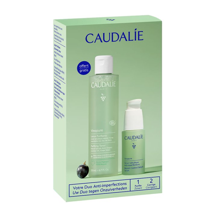 VINOPURE COFANETTO 2026 SERUM SALICYLIQUE ANTI-IMPERFECTIONS30 ML + PURIFYING LOTION 200 ML