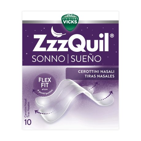 CEROTTO NASALE ZZZQUIL 10 PEZZI