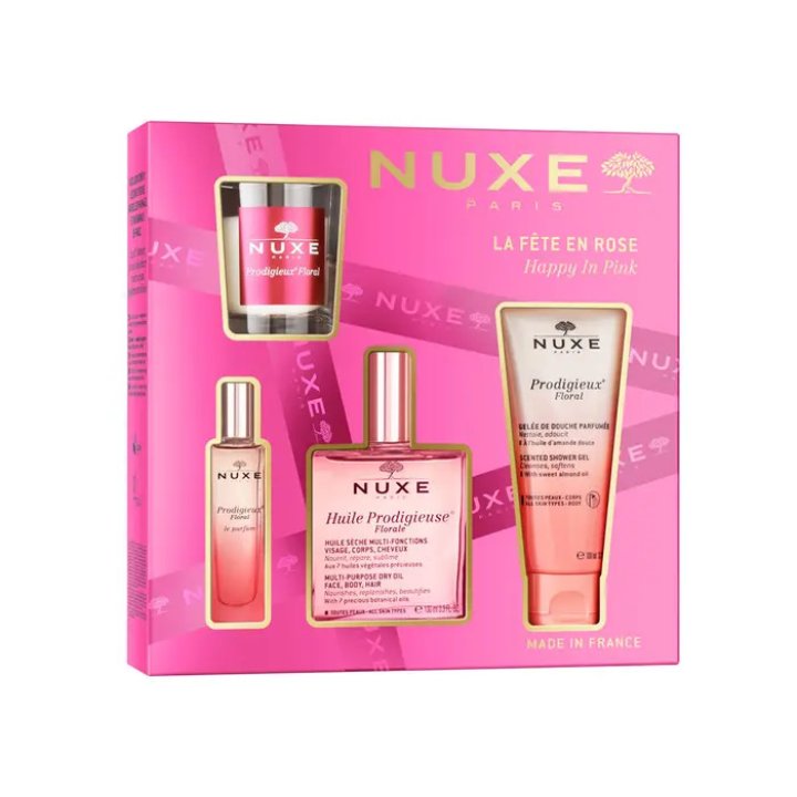 NUXE COFFRET HUILE PRODIGIEUSE FLORALE 2025 NUXE COFFRET HUILE PRODIGIEUSE FLORALE 2025