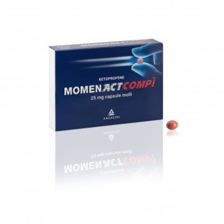 MOMENACTCOMPì 25 MG 10 CAPSULE MOLLI