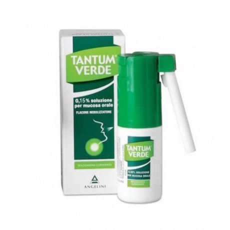 TANTUM VERDE 0,15% SOLUZIONE PER MUCOSA ORALE