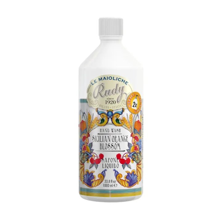 MAIOLICHE RICARICA SAPONE SICILIAN ORANGE BLOSSOM 1 L