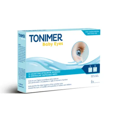 TONIMER EYES BABY SALVIETTINE OFTALMICHE 16 PEZZI